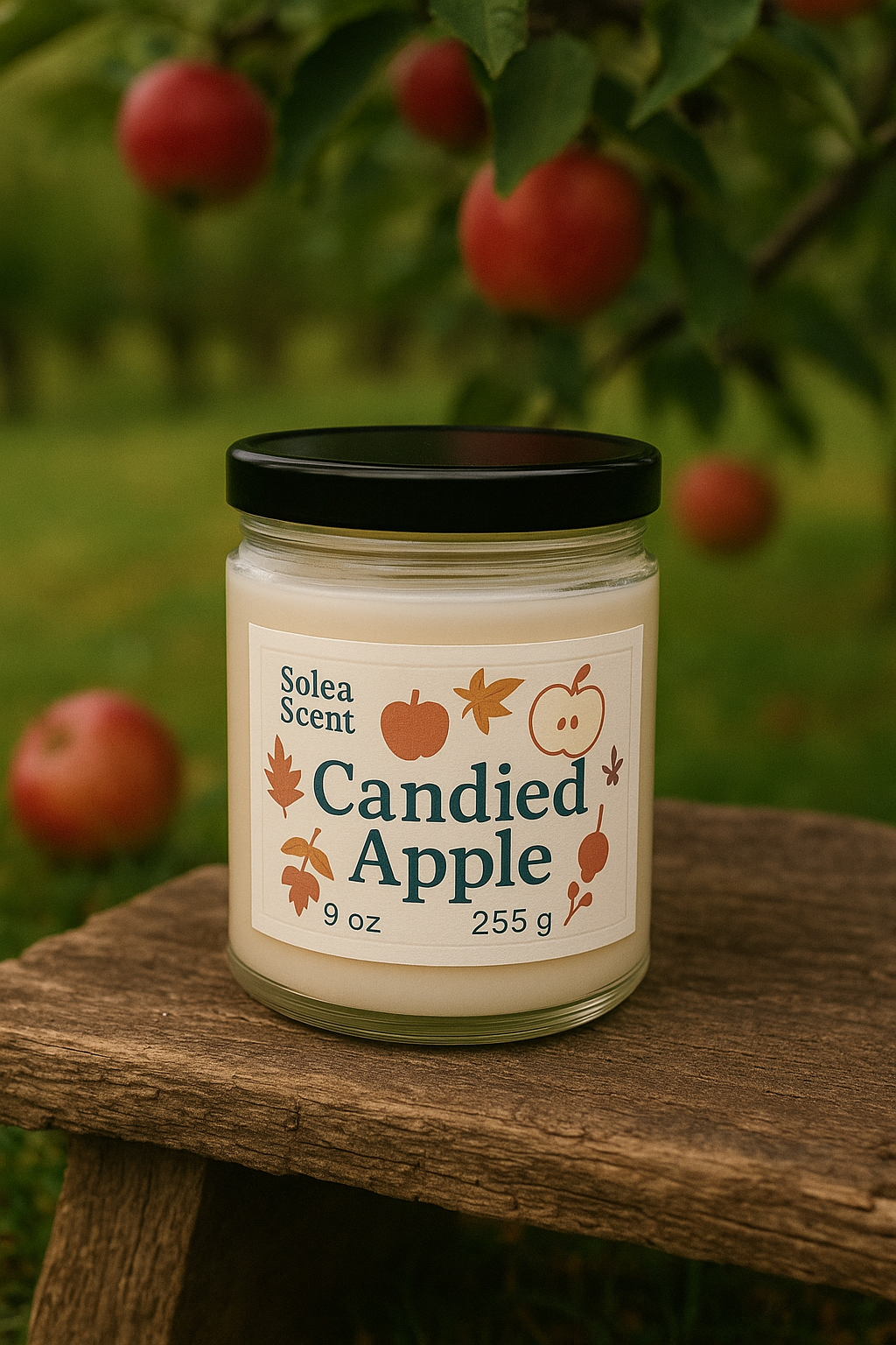Solea Candied Apple Soy Candle