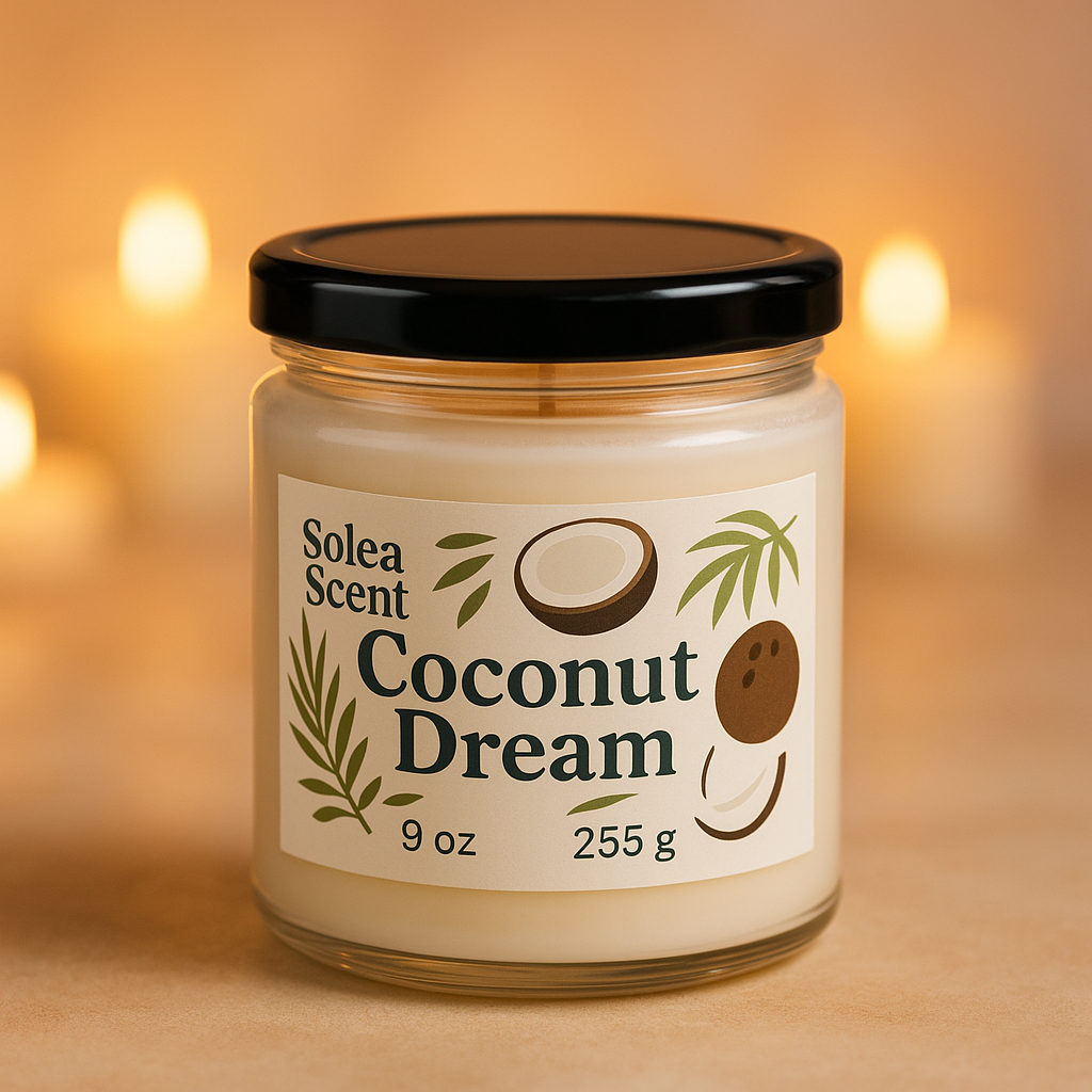 Solea Coconut Dream Soy Candle