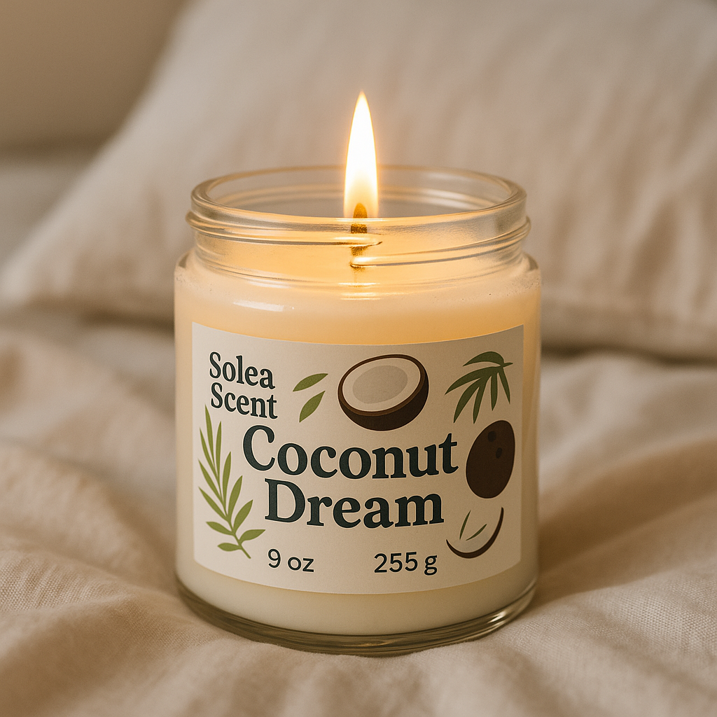 Solea Coconut Dream Soy Candle