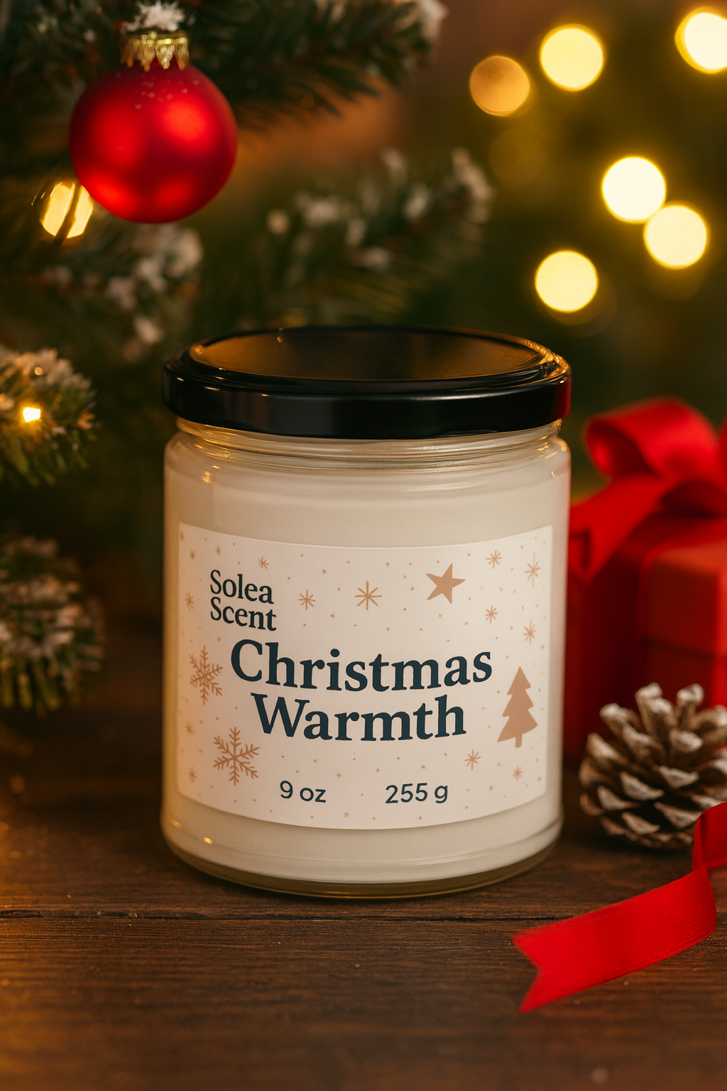 Solea Christmas Warmth Soy Candle