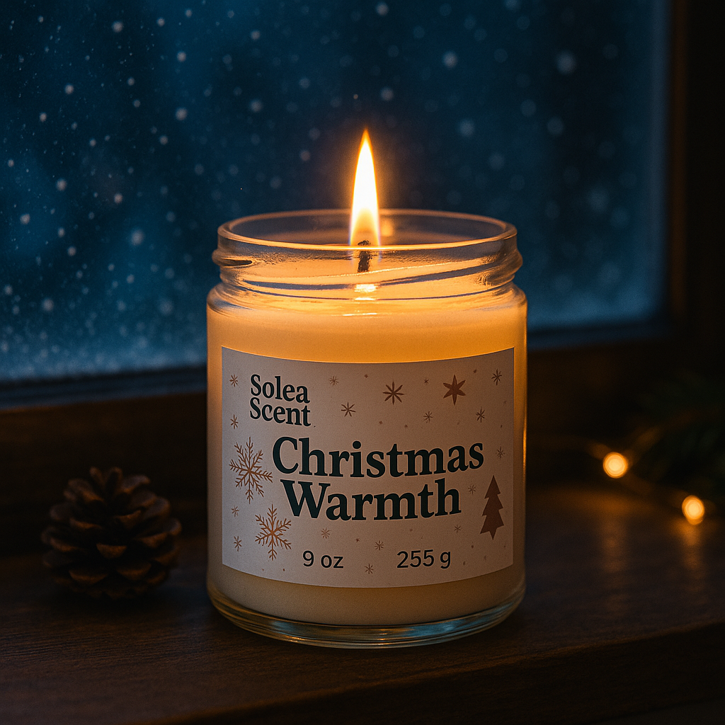 Solea Christmas Warmth Soy Candle